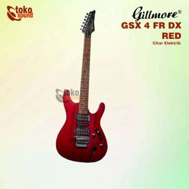 Gillmore GSX4FR GSX 4FR - Guitar Elektrik Original Red