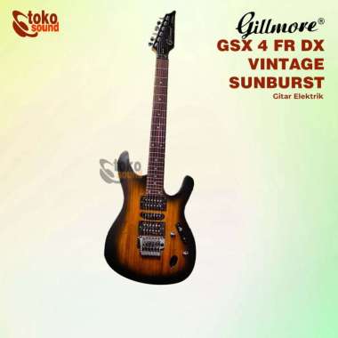 Gillmore GSX4FR GSX 4FR - Guitar Elektrik Original VINTAGE SB
