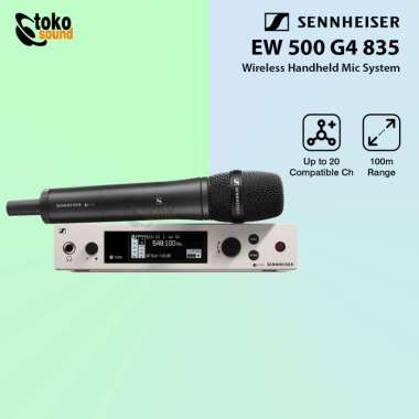 Sennheiser EW 500 G4 835 - Wireless Handheld Mic System Original