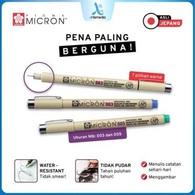 Drawing Pen Sakura Pigma Micron 003 & 005 005 BLUE