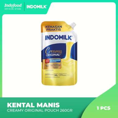 Indomilk Kental Manis Putih Small Pouch 260 gr