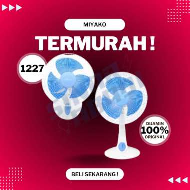 Kipas Angin 2 In 1 Miyako KAD-1227 B PL