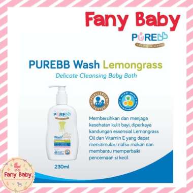PURE BB WASH 230ML LEMONGRASS