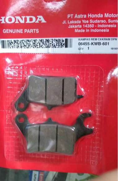 Kampas Rem Cakram Honda Revo Absolute