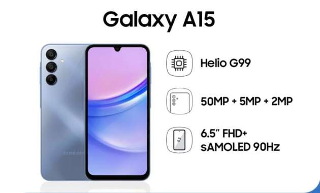 Samsung Galaxy A15 8/256 GB Blue