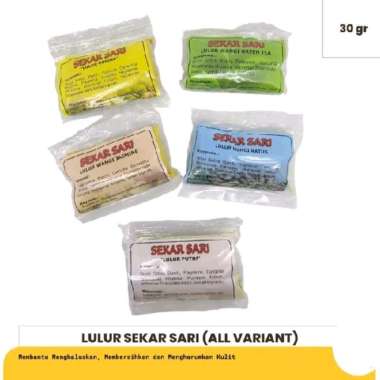 Lulur Sekar Sari Kemasan 30gr Original Kuning