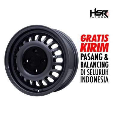 VELG HSR WHEEL BSI HSR R15X65 H4X114,3 ET42 GLOSSY GREY GLOSSY GREY