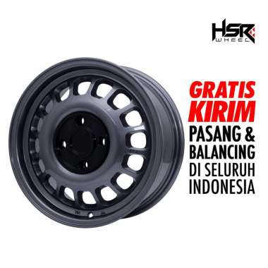 VELG HSR WHEEL BSI HSR R16X65 H4X114,3 ET42 GLOSSY GREY GLOSSY GREY