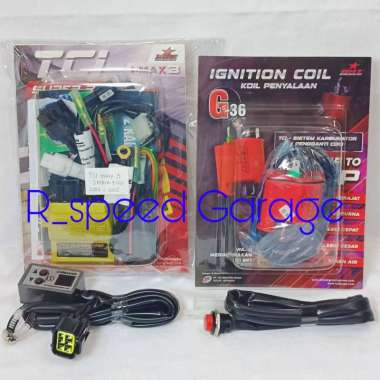 CDI TCI + KOIL G36 BRT IMAX 3 SUPER PRO 52 STEP SATRIA FU 150 NEW AHO FACELIFT 2013 2015 KARBU 5 KAB