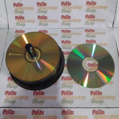 CD Kosong DVD-R Verbatim Silver / Gold DVD-R Silver