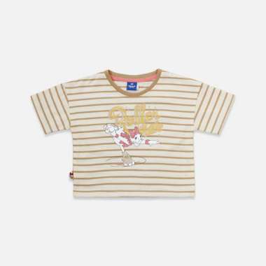 Tshirt/ Kaos Anak Perempuan Cream/ Daisy Be Amazing 4 tahun