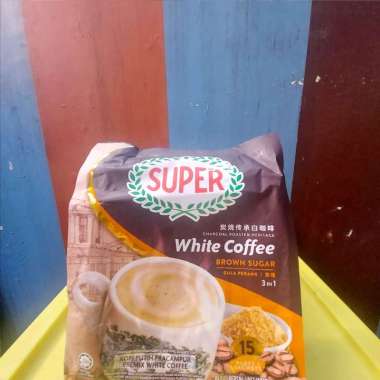 Super White Coffee Classic | Brown Sugar | Coffee & Creamer | Hazelnut | Power Tongkat Ali Super Cha
