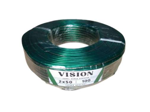 Kabel Transparant 2 x 0.5mm - Kabel Listrik Serabut Bening - 1 roll