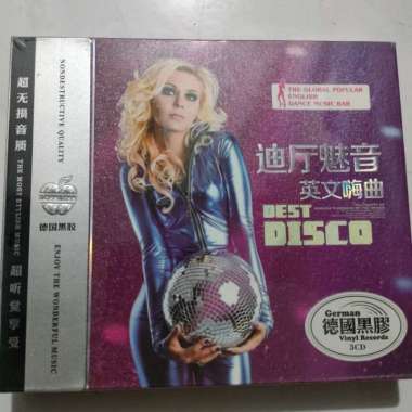 CD LPCD best disco barat 3disc original baru