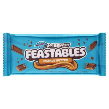 FEASTABLES MRBEAST PEANUT BUTTER CHOCOLATE 2.1OZ