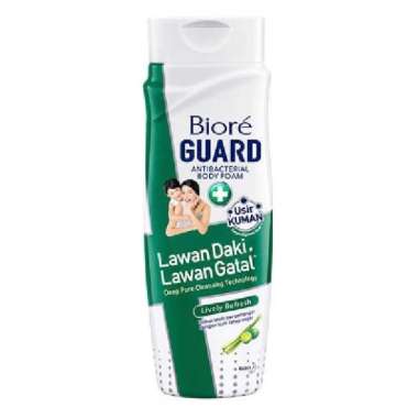 Biore Guard Sabun Mandi Cair Lively Refresh Anti Bakteri Botol 100 ml