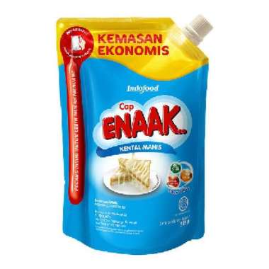 Cap Enaak Krimer Kental Manis Putih Pouch 545 g