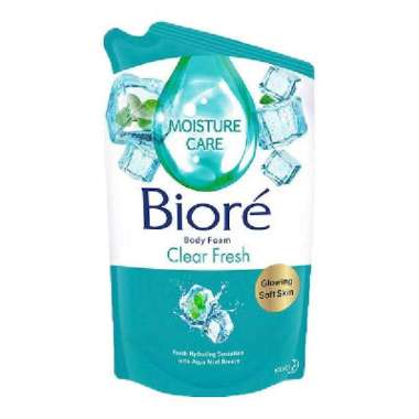 Biore Sabun Mandi Cair Clear Fresh Refill 400 ml