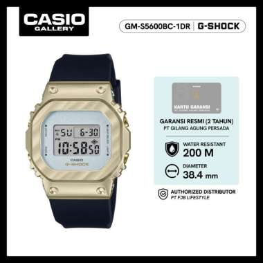 G-shock Jam Tangan Wanita GM-S5600BC-1DR Original Digital