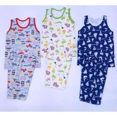 Little Queen Setelan Pendek Lengan Kutung Boy M