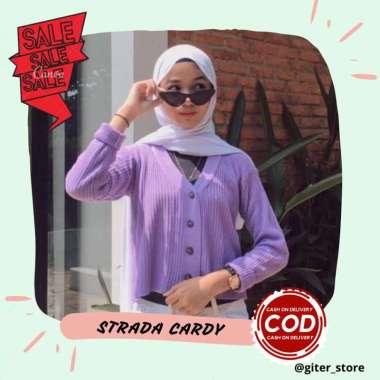 Giter Store - Strada Cardy / Willy Cardy / Crop Cardy / Cardigan Rajut / Outer Rajut / Lilac Cardy /