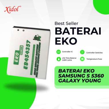 BATERAI EKO SAMSUNG S 5360 GALAXY YOUNG BERGARANSI