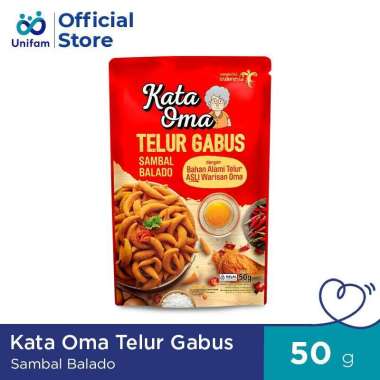Kata Oma Telur Gabus Rasa Balado - Cemilan Kue Gabus Balado