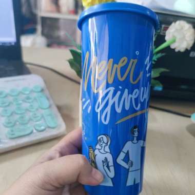 Moorlife - 1 pcs Tumbler Moorlife 470ML Ungu