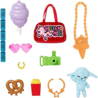 Barbie Storytelling Fashion Pack - Accesories Boneka Barbie ORIGINAL Weekend Gateway