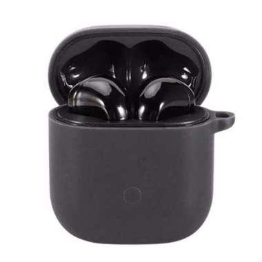 Realme Buds Air l Buds Air Neo Case Silicone Protective Soft Case Realme Buds Air Buds Air Hitam