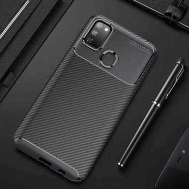 Original Case Shockproof Case Samsung Galaxy M30S Soft Case M30S Case Hitam