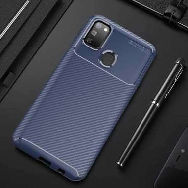 Original Case Shockproof Case Samsung Galaxy M30S Soft Case M30S Case Biru