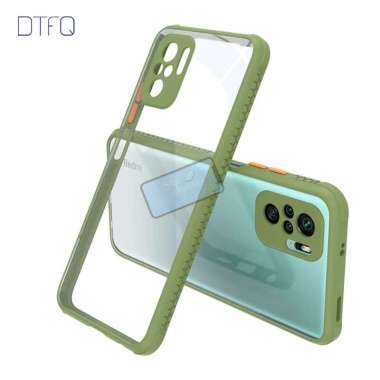 Case Xiaomi Redmi Note 10 Pro Dove Matte Transparant Fuze Michelin Case Redmi Note 10 Pro Army