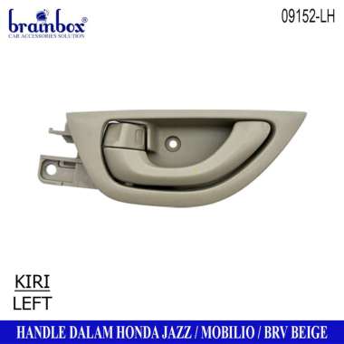 Handle Dalam Honda Jazz Mobilio Brio BRV Tarikan Pintu Dalam Mobil Honda Cream Kiri