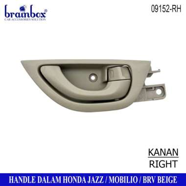 Handle Dalam Honda Jazz Mobilio Brio BRV Tarikan Pintu Dalam Mobil Honda Cream Kanan