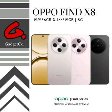 Oppo Find X8 5G 12/256GB & 16/512GB Garansi Resmi 16/512GB Space Geay