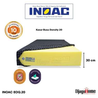 INOAC Kasur Busa EOQ 20 Garansi 10 Tahun Tebal 30 cm 160 x 200 Tinggi 30