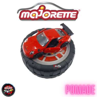 Diecast Majorette Pomade Porsche 911 GT3 Merah New Loose Open Door