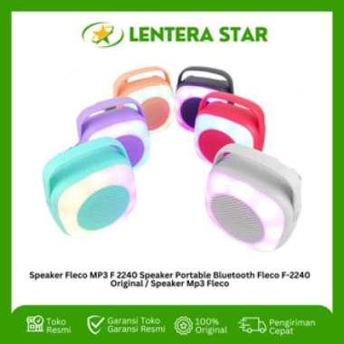 Speaker Fleco MP3 F 2240 Speaker Portable Bluetooth Fleco F-2240 Original / Speaker Mp3 Fleco