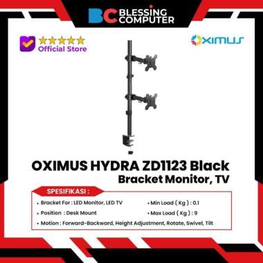 OXIMUS HYDRA ZD1123 Black Bracket Monitor, TV