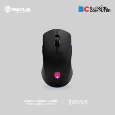 Mouse Wireless Gaming Rexus Arka II RX 107 RGB Dual Connection Black