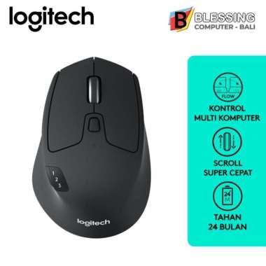 Mouse Wireless Bluetooth Logitech M720 TRIATHLON (910-004792)