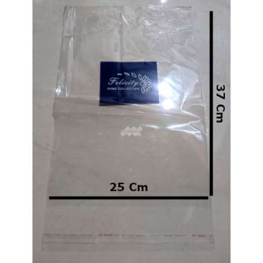 Plastik Souvenir Seal OPP 25x37 cm Plastik Bungkus Souvenir Handuk Felicity Dengan Lem Perekat 50 Pc