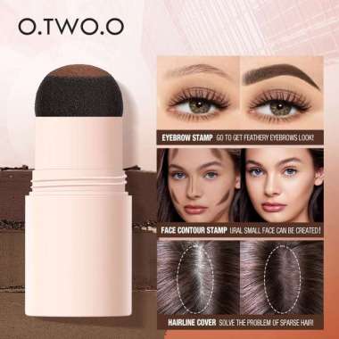 O.TWO.O LASTING BROWFUN CUSHION EYEBROW POWDER 03 CARAMEL COFFEE
