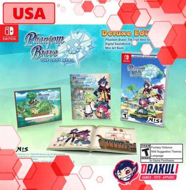 Switch Phantom Brave The Lost Hero Deluxe Edition