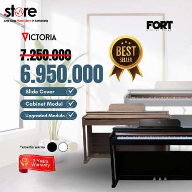 Piano Digital Fort Victoria white