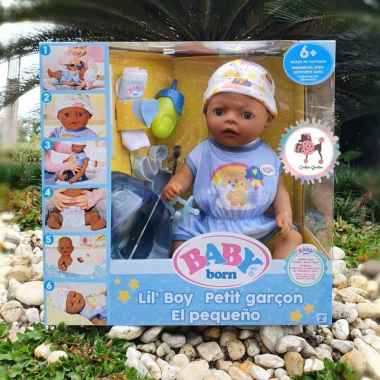 Baby Born Lil' Boy Interactive Baby Doll