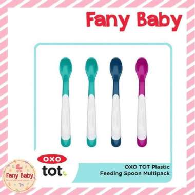 OXO TOT PLASTIC FEEDING SPOON MULTIPACK