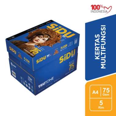 SiDU Kertas Fotocopy 75 GSM A4 - 1 Dus Isi 5 Rim