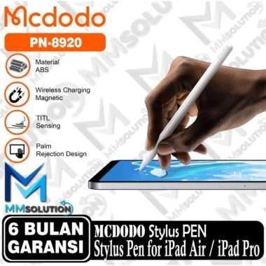 MCDODO Stylus S Pen iPad Pencil Apple Palm Rejection Stylus for iPad Series & Android PEN PN-8920 (i
